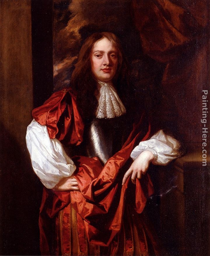 Sir Peter Lely Portrait Of The Hon. Charles Bertie Of Uffington
